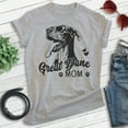 thumbnail image 2 of Great Dane Mom T-shirt, Unisex Women's Shirt, Great Dane Owner, Best Dog Mom Gift, Heather Gray, Medium, 2 of 6
