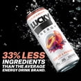 thumbnail image 6 of Lucky Energy Sugar Free Energy Drinks, Son of a Peach, 16oz Cans (12-Pack) Healthy, Zero Sugar Energy Drink with Maca, Ginseng, Beta-Alanine, Taurine & 200mg Caffeine, 6 of 6
