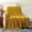 Yellow, variant on Burgundy Cable Knit Blanket for Sofa,Decorative Red Knitted Throw Blanket for Christmas Decor,50"x60"