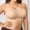 🔥 Beige, variant on Everyday Bras Plus sizw Plus Size Push up Bras for Women Sostenes Para Mujer Sin Varillas Seamless Sports Bras for Women Plus-Size Wireless Seamless Gathered Back Support Bra Breathable
