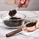thumbnail image 3 of Utensilios de cocina Yuarrent Juego de 8 piezas Cucharas Medidoras Multifuncionales Dorado Acero Inoxidable Madera, 3 of 6