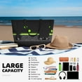 thumbnail image 4 of Lsque Geometry Dash Beach Travel Bag - Water-Resistant, Large Capacity Lightweight Tote with 7 Pockets for Women and Men - Perfect for Beach, Pool, Gym, and Travel, 4 of 6