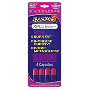 NVE Pharmaceuticals Stacker 3 XPLC Extreme Performance Formula Extreme Energizer & Metabolism Booster, 4 ea