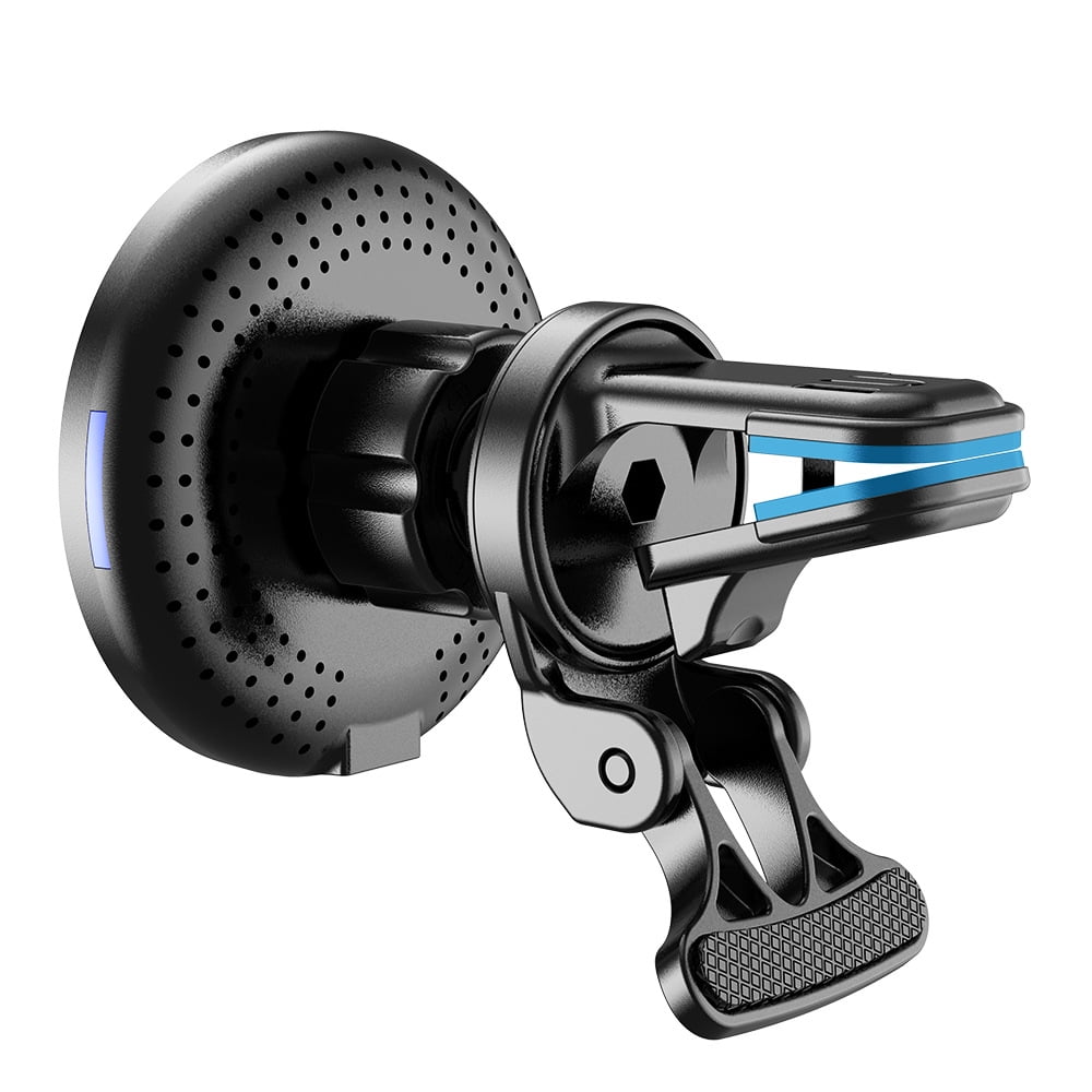 15W Magnetic Car Wireless Charger  Fast Charging  Phone Holder for MagSafe, iPhone 17/16/15/14/13/12 Car Mount