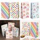 thumbnail image 2 of Bolsas de papel pequeñas con estampado de arcoíris, bolsas para galletas y dulces, bolsas de regalo para fiestas de cumpleaños infantiles, cajas, suministros para hornear y hacer tú mismo, 2 of 5