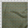 thumbnail image 3 of oneOone Cotton Flex Fabric Leaves & Floral Block Print Sewing Fabric BTY 40 Inch Wide, 3 of 4