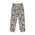 thumbnail image 4 of Balery Halloween Gnome print Men's Pajama Pants,Ultra Lightweight Pjs,Lounge Pant-Medium, 4 of 9