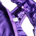 Yavorrs Women's Silk Panties Sexy Satin Panties String Bikini