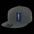 thumbnail image 1 of Decky RP1-PL-CHA-26 Retro Fitted Caps Charcoal - 7.38, 1 of 1