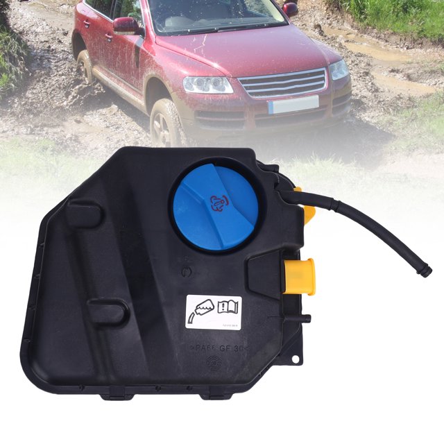 Engine Coolant Overflow Reservoir Tank, Coolant Recovery Overflow Expansion Tank 603-980 Enhanced Efficiency 4L Anti Impact with Cap for Car