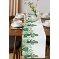 thumbnail image 2 of Hokiten Table Runners 90 Inches Long Dress Scarves, Spring Green Botanical Farmhouse Coffee/Dining/Kitchen Table Runner for Living Room, Watercolor Cactus Flower Plant 13x90 Inch, 2 of 7