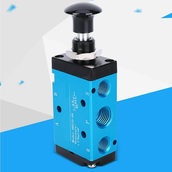 Válvula De Aire, Válvula De Empuje Manual De Posicionamiento Preciso Para Suministros Industriales