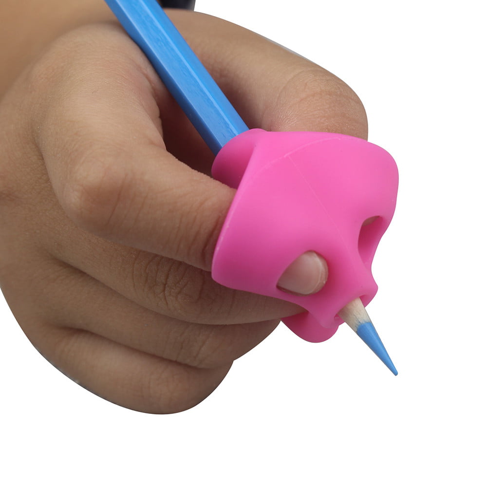 3 Pcs Set Children Pencil Holder Pen Writing Aid Grip Posture Tools Correction 