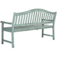 thumbnail image 3 of Safavieh Mischa Indoor/Outdoor Acacia Bench with Center Lift, 3 of 5