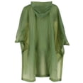 thumbnail image 2 of CTM Adult Waterproof Reusable Rain Poncho by Wootie, 2 of 5