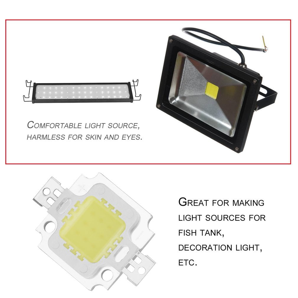 Super Bright Integrated SMD LED Chip High Power Floodlight Bulb 10/20/30/50/100W 