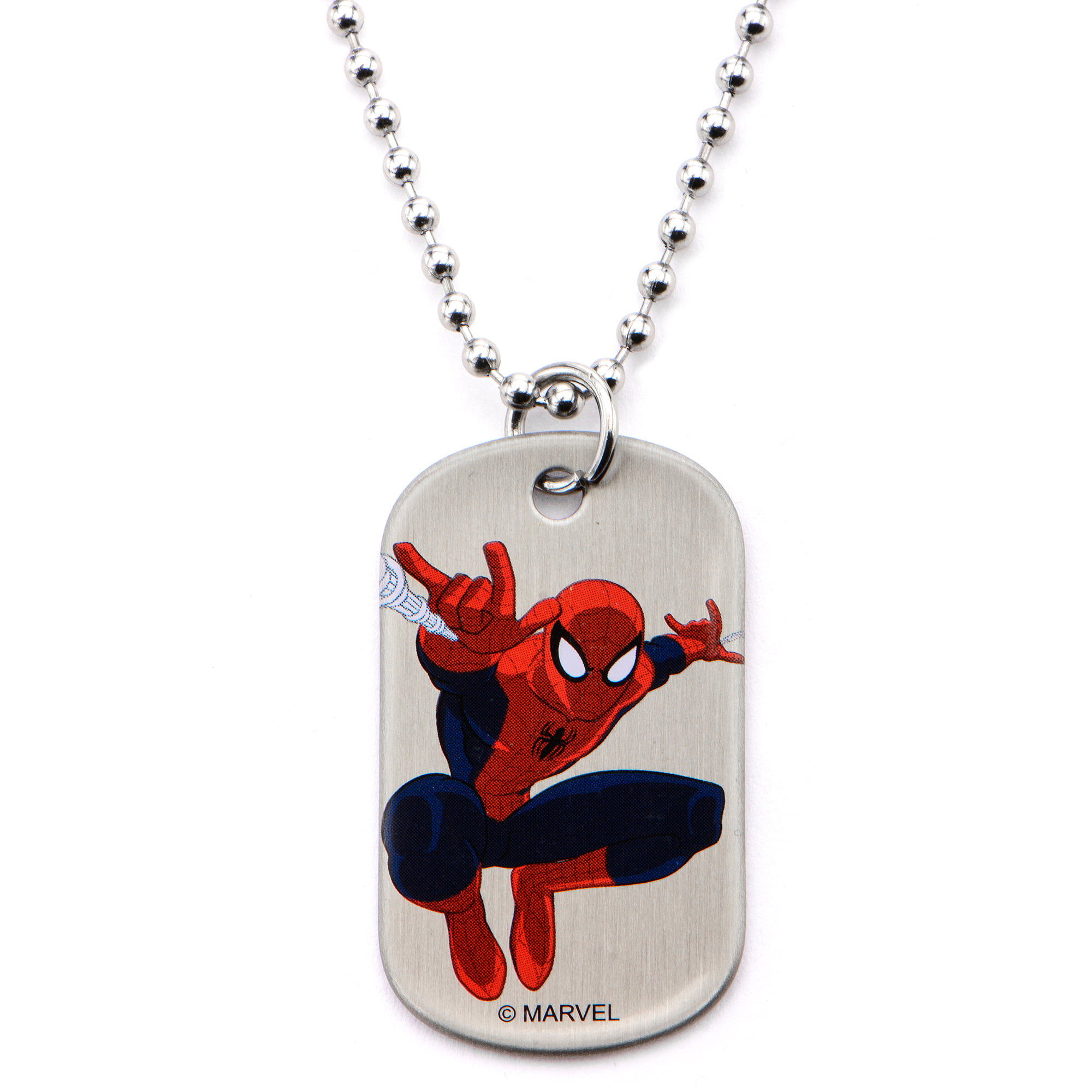 Spider-Man Game Custom Photo Dog Tag Jewelry Necklaces Pendant Chain