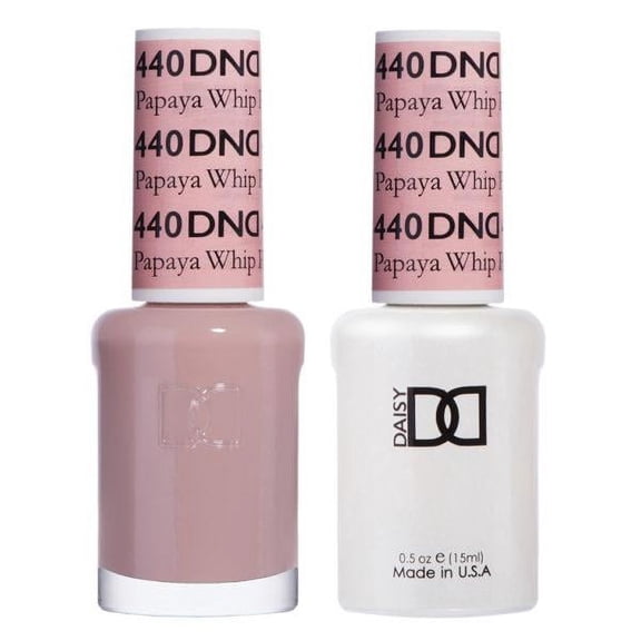 DND 440 Papaya Whip Gel & Matching Polish Set - DND Gel & Lacquer