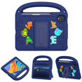 thumbnail image 4 of Lightweight Portable Case for iPad Mini 7 (A17 Pro) 2024 / iPad Mini 6 2021 Letter Pattern Kids Shockproof Cover with Pencil Holder and Shoulder Strap, 4 of 7