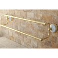 thumbnail image 4 of Kingston Brass Ba1113Pb - Toallero Doble Victoriano De 24.0 In, Latón Pulido, 4 of 5