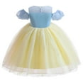 thumbnail image 3 of Rongking Princess Snow Costume Dress for Girls Halloween Fancy Dress for 2-7Y, 3 of 8