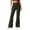 Green, variant on Work Pants for Women High Waist Wide Leg Stretchy Dress Pants Palazzo Business Casual Outfits Office Slacks with Pockets Button Stretchy(Grey,L)