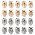thumbnail image 1 of Shisuyan Golden Round Studs Rivet Leathercraft Rivets 20Pcs 0.7X0.7 In, 1 of 8