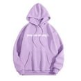 thumbnail image 6 of Wamejoo Dear Person Behind Me' Sweatshirt, You are Enough Hoodie, Graphic Sweatshirts Pullover Hoodie (Purple, XL), 6 of 6