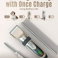 thumbnail image 2 of Dog Clippers Low Noise, 2-Speed Quiet Dog Grooming Kit Rechargeable Cordless Pet Hair Clipper Trimmer Shaver for Small and Large Dogs Cats Animals, 2 of 4