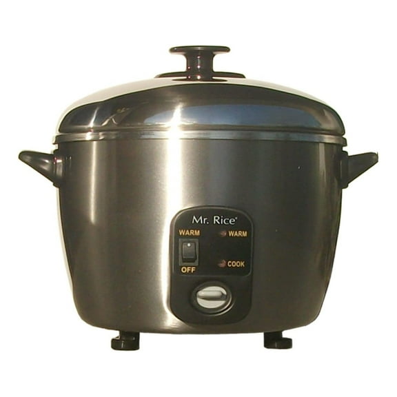 3 Cups Stainless Steel Cooker and Steamer with Stainless Steel Inner Pot