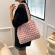 thumbnail image 5 of Bolso de compras plisado en la nube para mujer, bolso de flores de burbujas suaves, bolso de mano informal, 5 of 7