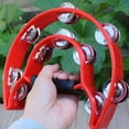 thumbnail image 4 of Handbell,Bell Kids Ktv Musical Percussion Drum Ktv Party Bar Metal Hand Held Percussion Drum Hand Handheld Metal Hand Drum Hand Bell Hand Held Musical Row Handheld Metal Wotao Huiop Lanru, 4 of 6