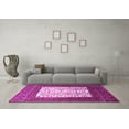 thumbnail image 3 of Ahgly Company Indoor Round Persian Pink Traditional Area Rugs, 3' Round, 3 of 4