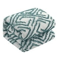 thumbnail image 3 of Lanco Bella Shabby Chic 6-Piece Comforter Set, White/Jade, Queen, Fill Polyester, Solid Color, 3 of 6
