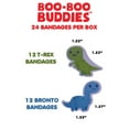 thumbnail image 4 of Boo-Boo Buddies Brontosaurs and T-Rex Bandages, 4 of 4