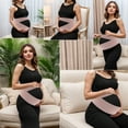 thumbnail image 7 of Unique Bargains Pregnancy Belly Band for Pregnant Women Breathable Maternity Belt Adjustable Pregnancy Belly Support Band Large Pink, 7 of 7