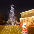thumbnail image 1 of Cadena de luces con forma de estrella de Navidad MINIAO 320 LED, 3,5 m, resistente al agua, 1 of 7