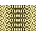 thumbnail image 1 of Ahgly Company Machine Washable Indoor Rectangle Transitional Mustard Yellow Area Rugs, 8' x 12', 1 of 7