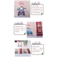 thumbnail image 4 of Bearachild Mantel Individual de Navidad, accesorio para el hogar, restaurante, vacaciones, adornos de escritorio, exquisita arpillera, decoración navideña Kits de decoración para fiestas Tipo 2 Bearachild HA069719-02, 4 of 6