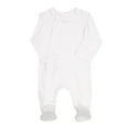 thumbnail image 1 of Coccoli Tencel Modal Zippered Footie Sleeper - Cream / Newborn (6-7 lbs) / Core, 1 of 1