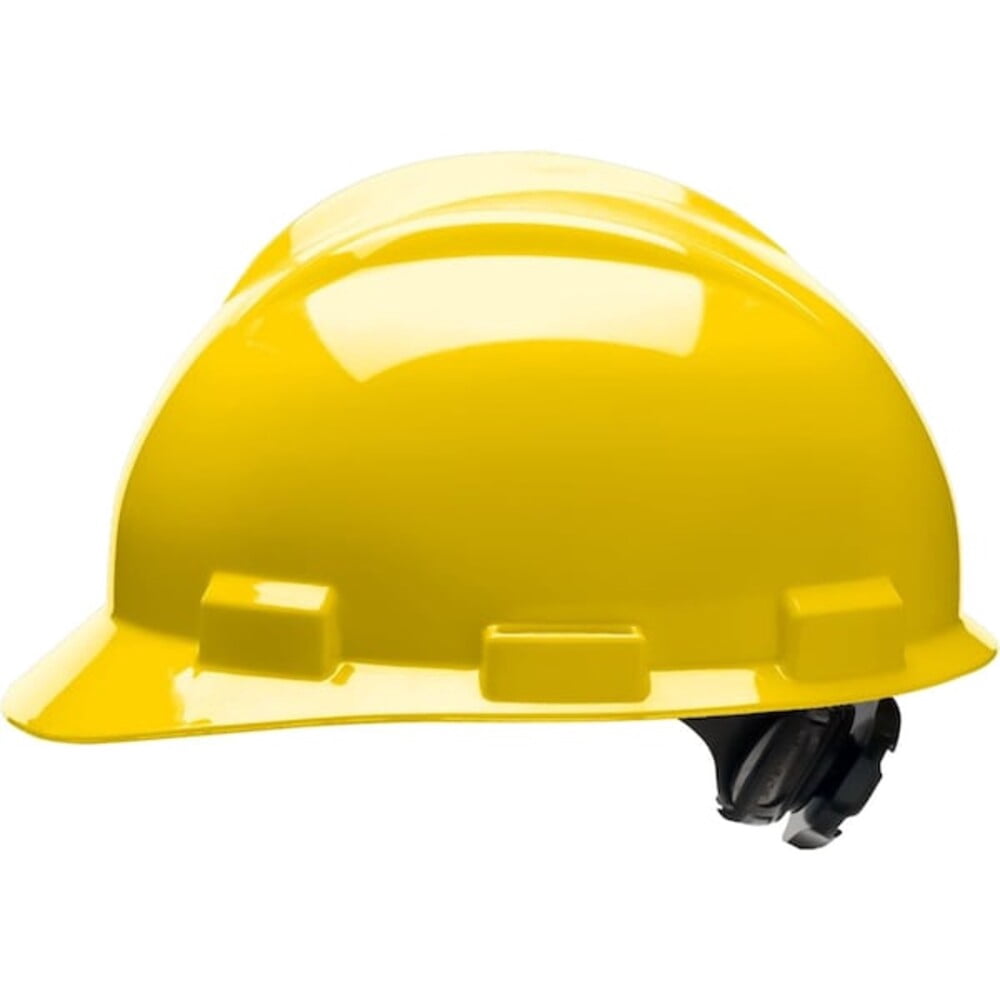 Hard Hat, S61, Polyethylene, 4 Point Ratchet, Type 1, Class E, Yellow 61YLR