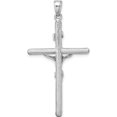 thumbnail image 4 of 14K White Gold Textured Crucifix Charm Material Primary - Heirloom Flawless Stunning Inspired by artistry and crafted with passion, 4 of 4