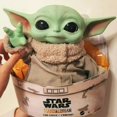 thumbnail image 1 of Disney-figura de Yoda de Pvc de 28cm, figuras de acción de juguete de peluche Grogu, Yoda Baby Star Wars, muñecos de Anime mandaloriano, regalos, juguetes para niños, 1 of 3