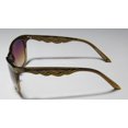 thumbnail image 4 of NEW KOALI 6969K WOMENS/LADIES DESIGNER FULL-RIM GRADIENT UMBER / GOLD FRAME GRADIENT BROWN LENSES 57-19-135 SUNGLASSES/SHADES, 4 of 9