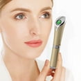 thumbnail image 3 of Varita masajeadora de ojos con 42 ℃ de calor y vibración sónica para ojeras, hinchazón y fatiga ocular, antiarrugas, masajeador facial recargable por USB, dispositivo para el cuidado de la piel Xemadio 2035670-3, 3 of 8
