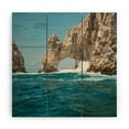 thumbnail image 1 of Society6 Bethany Young Photography Arch of Cabo San Lucas Wood Wall Mural 5' x 5', 1 of 1