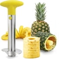 thumbnail image 4 of Under 10 Vegetable Cutter Pineapple Corer [Upgraded Reinforced Thicker ] Premium Pineapple Corer Remover Stainless Steel Pineapple Core Remover Kitchen Tool with Sharp for Fruit, 4 of 6