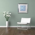 thumbnail image 3 of Trademark Fine Art "Moroccan Blues III" Canvas Art by Color Bakery White Matte, Silver Frame, 3 of 4