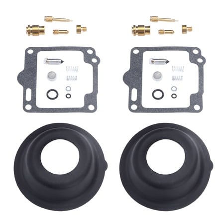 Carburetor Repair Rebuild Kit For Yamaha Virago XV 1100 (1988-1999) - Replacement Gaskets & Parts