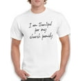 thumbnail image 1 of Thankful For My Church Family Men T-Shirt, Male Small, 1 of 4
